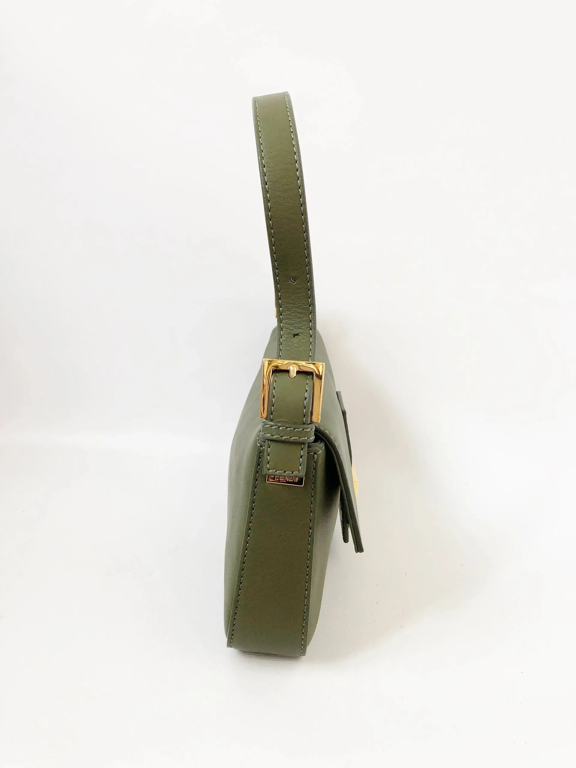 NEW Leather Baguette Bag