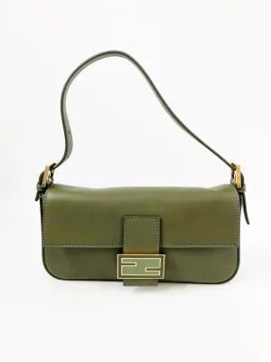 NEW Leather Baguette Bag