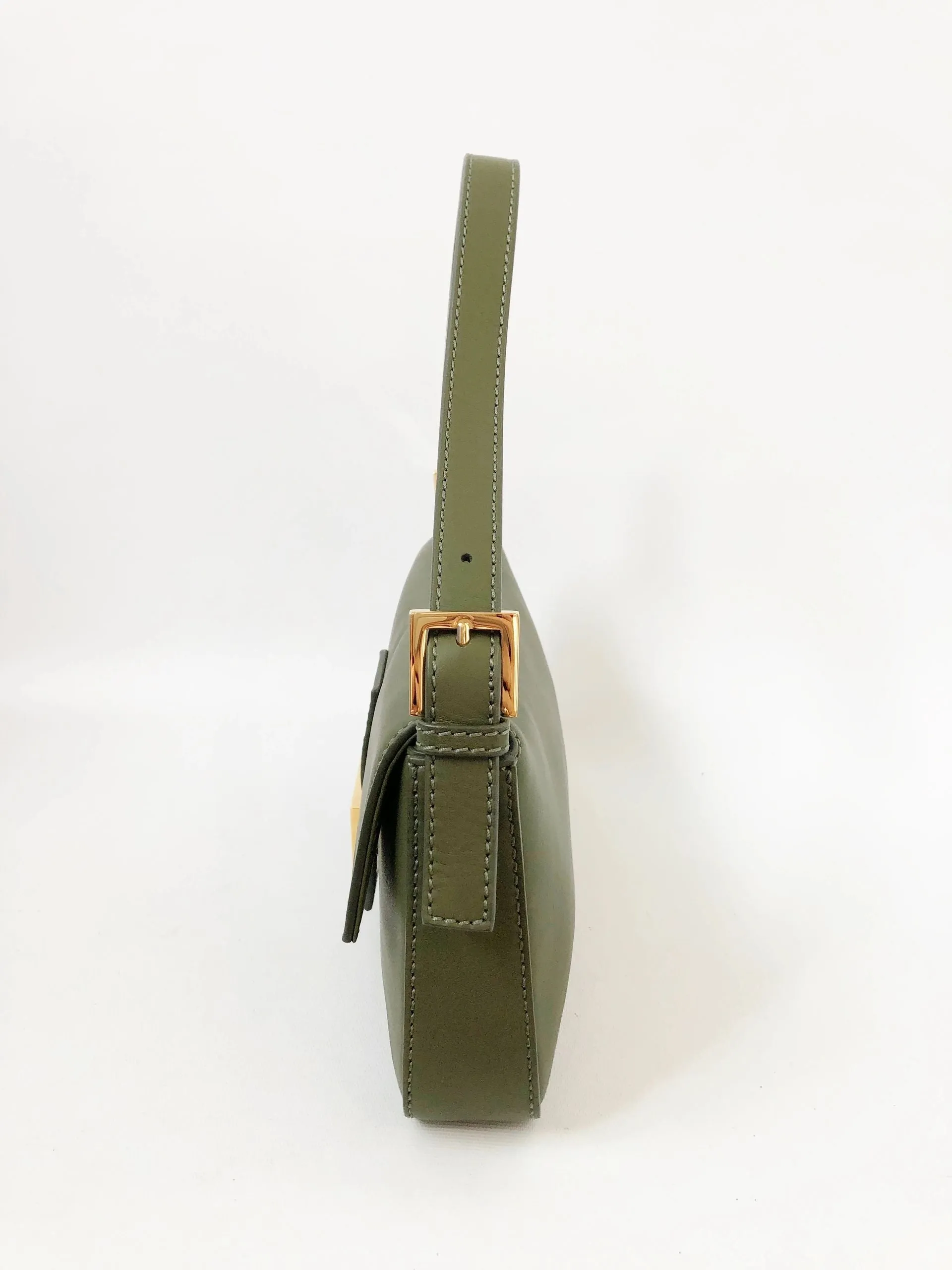 NEW Leather Baguette Bag