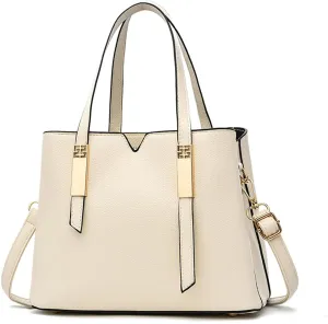 NICOLE & DORIS Handbags for Women Elegant Shoulder Bags Top Handle Bag Tote Ladies Crossbody Bags PU Leather Work Bag