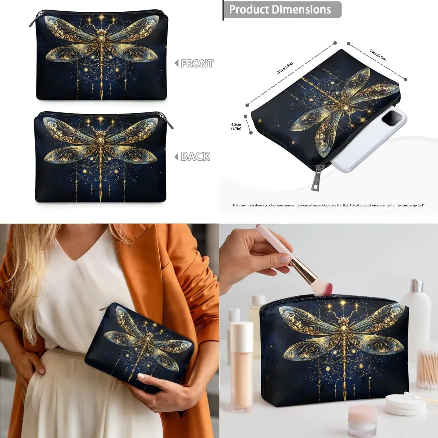 Novelty Handbag Wallet Purse for Women,Handbag Wallet Combo Personalized Hobo Bag Work Tote Bag with Wallet Set