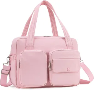 Nurse Tote Bag for Work Multi-Pocket Waterproof Teacher Tote Bag with Laptop Compartment Shoulder Bag for Women