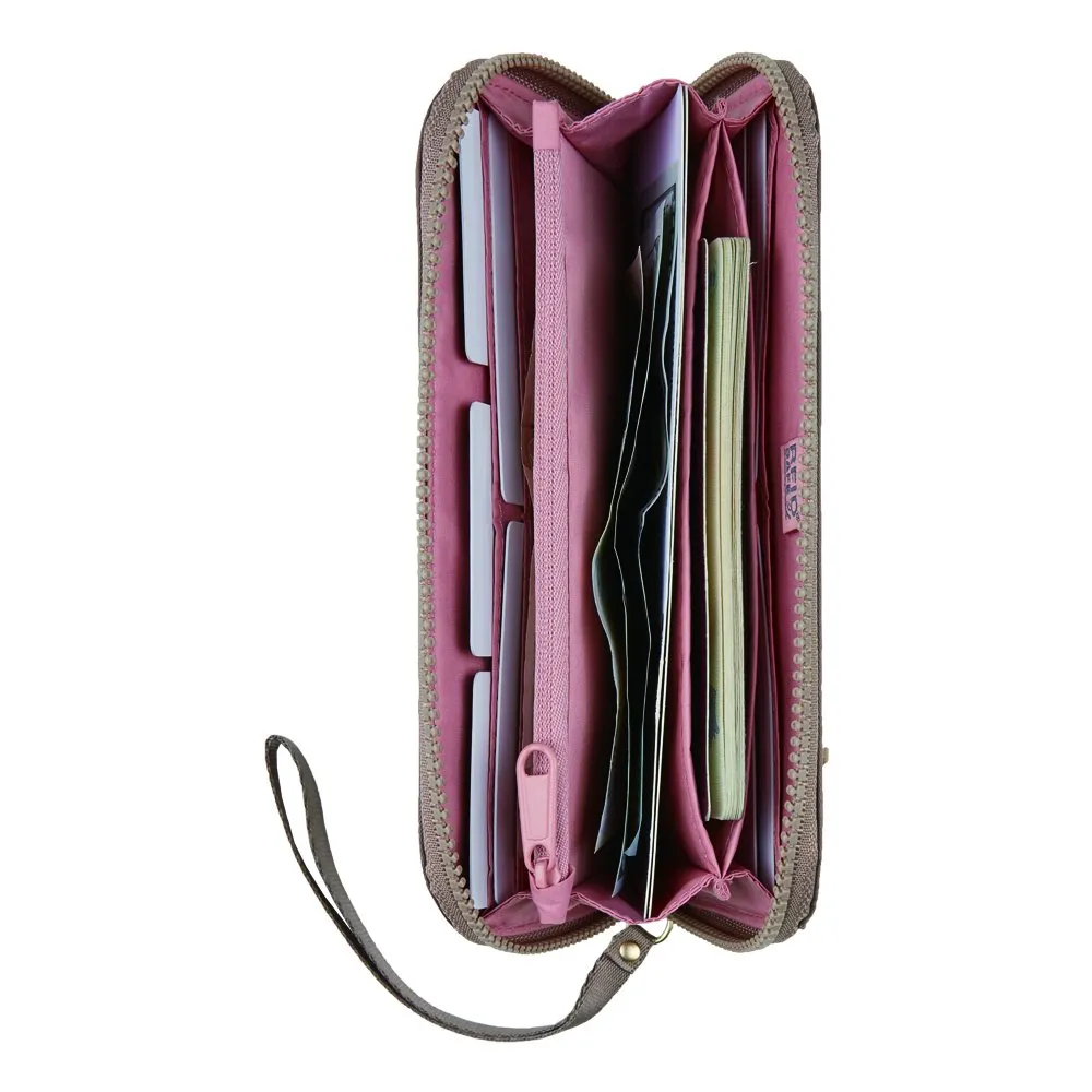 Pacsafe Citysafe Cx Wristlet Wallet RFID Blocking Large Zip Wallet