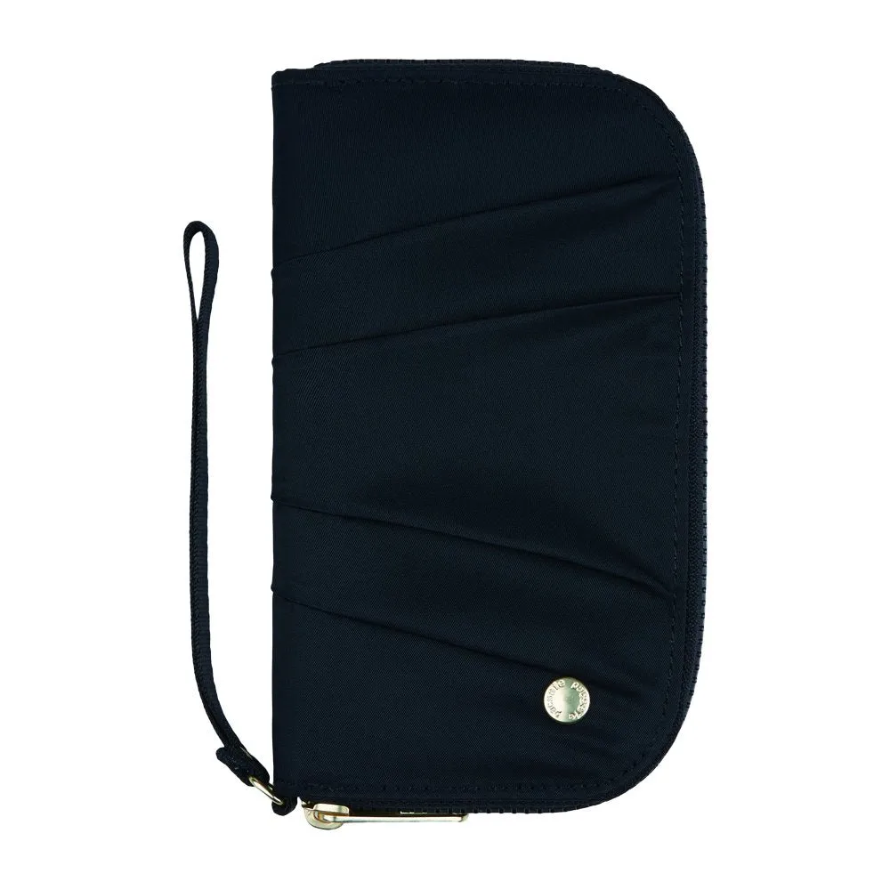 Pacsafe Citysafe Cx Wristlet Wallet RFID Blocking Large Zip Wallet
