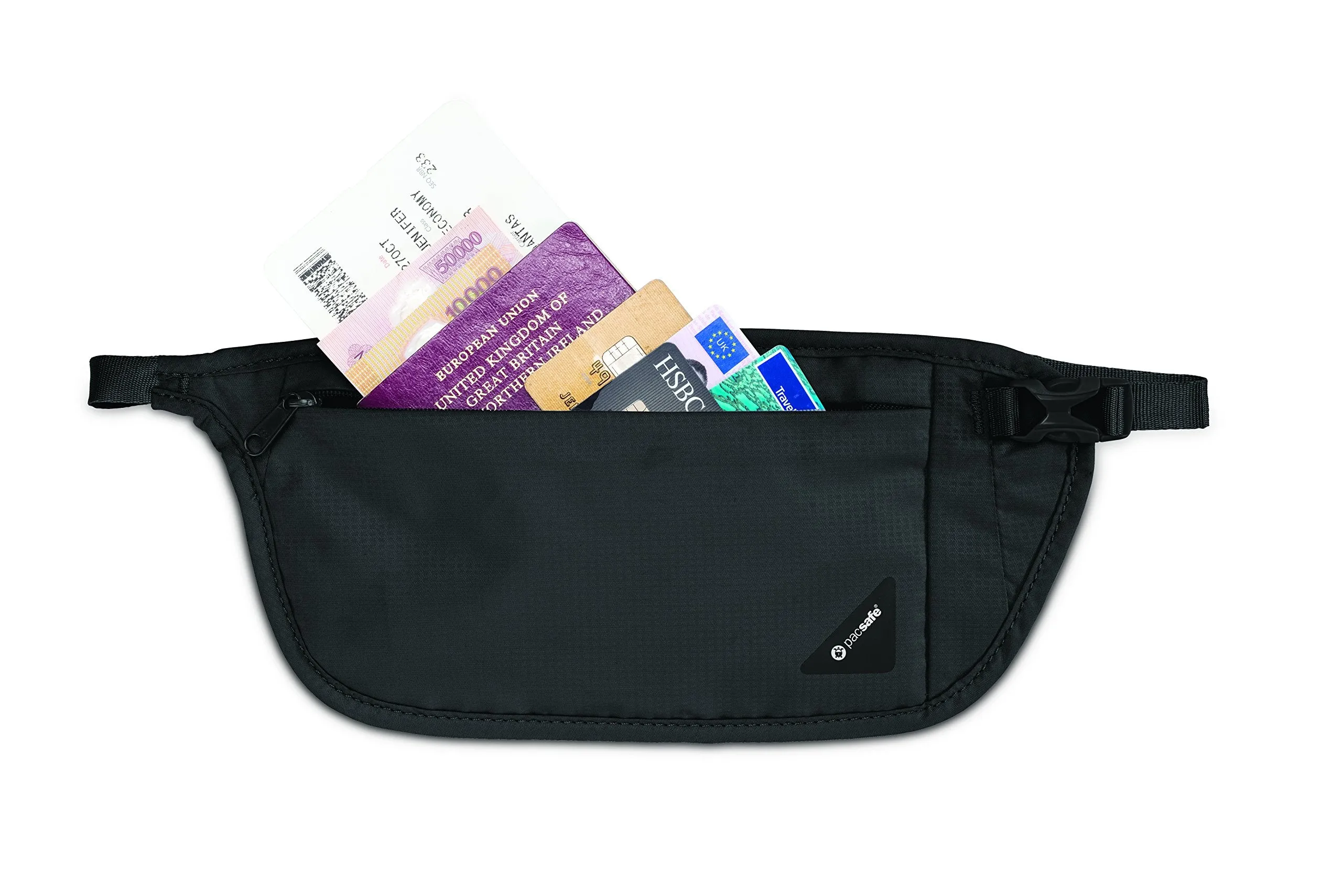 Pacsafe Coversafe V100 RFID Blocking Waist Wallet U2