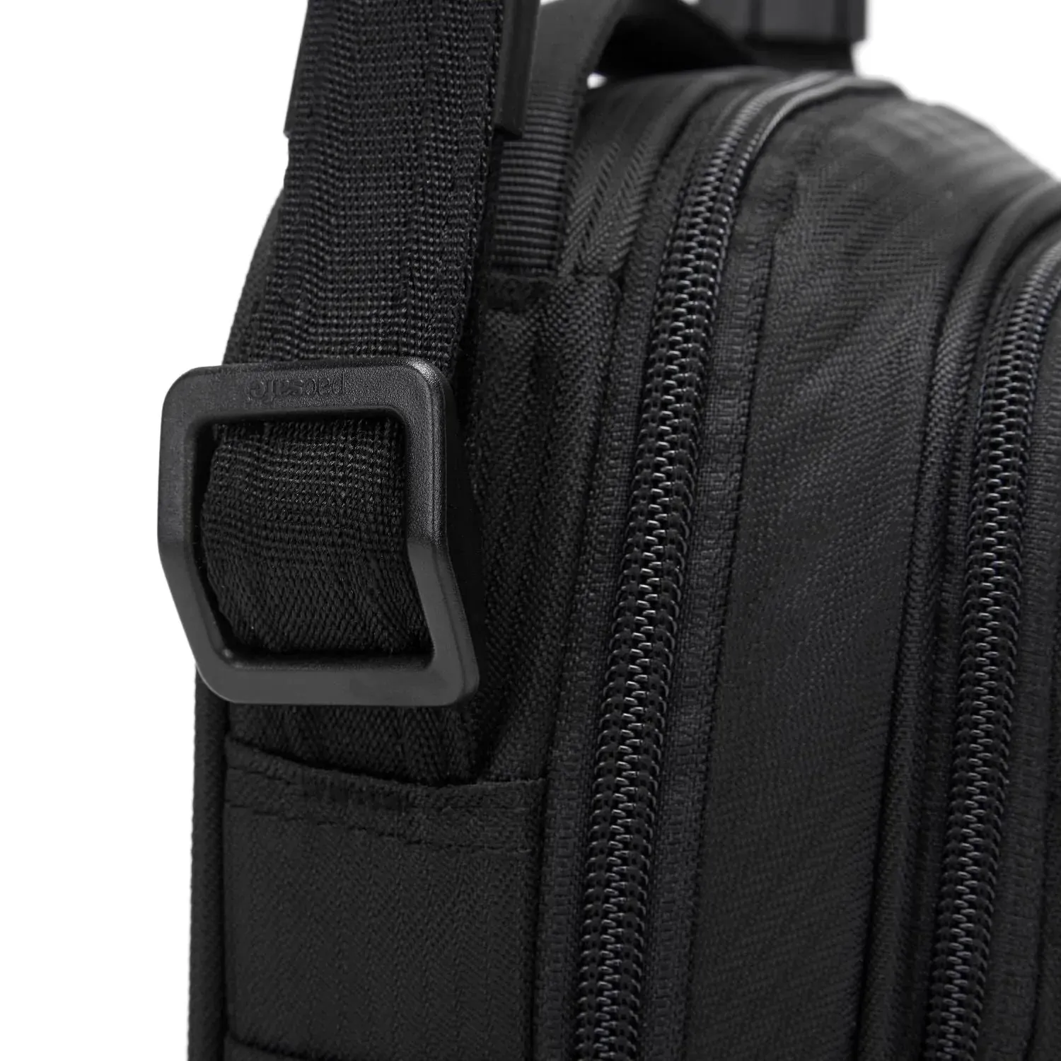 Pacsafe Metrosafe LS100 Crossbody Anti-Theft Messenger Bag in Black