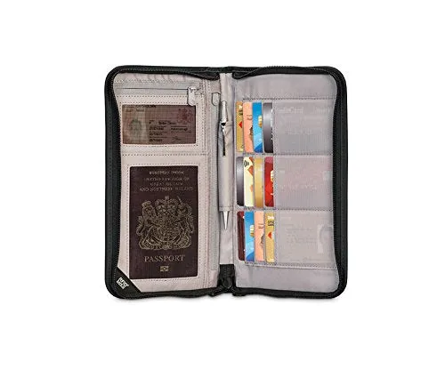 Pacsafe RFIDsafe V200 Anti theft RFID blocking travel organiser