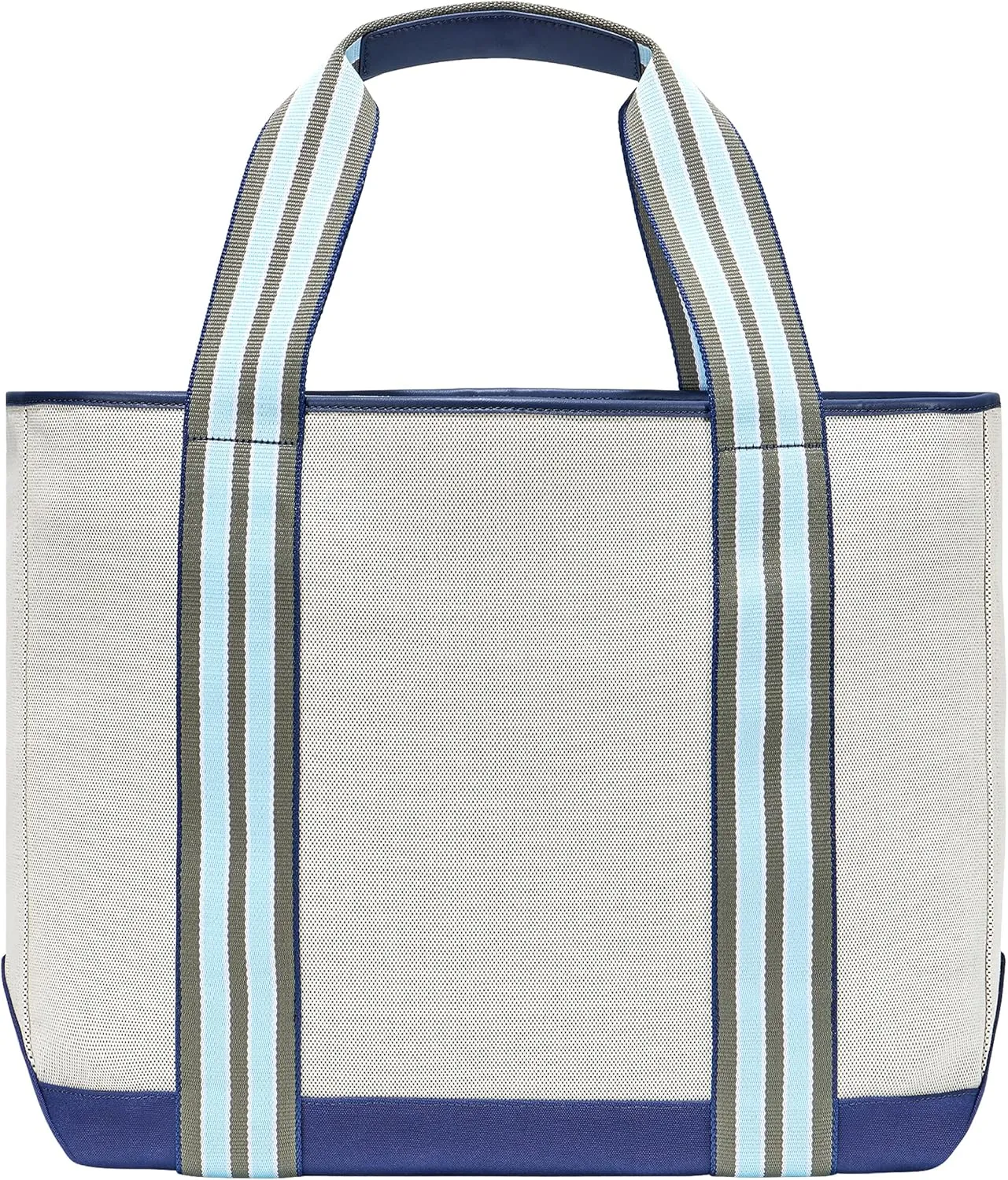 Paravel Cabana Tote Bag | Made with Recycled Canvas Material & Vegan Leather | Premium Tote Bag
