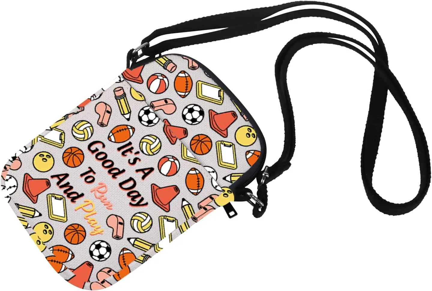 PE Teacher Gift Gym Teacher Thank You Gift Physical Education Teacher Crossbody Bag for Gym Teacher School Coach