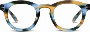 Peepers by PeeperSpecs Oprah's Favorite Women's Round Stardust Blue Light Blocking Reading Glasses and No Correction Eyewear