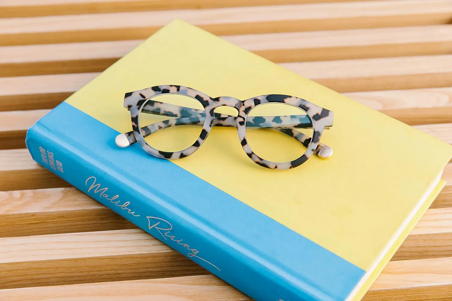Peepers by PeeperSpecs Oprah's Favorite Women's Round Stardust Blue Light Blocking Reading Glasses and No Correction Eyewear
