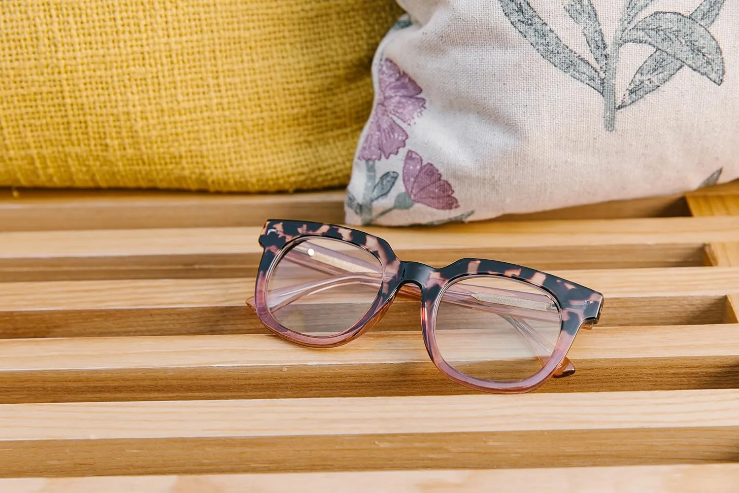 Peepers by PeeperSpecs Women's Showbiz Square Blue Light Blocking Reading Glasses