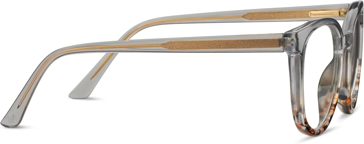Peepers by PeeperSpecs Women's That's a Wrap Round Blue Light Blocking Reading Glasses