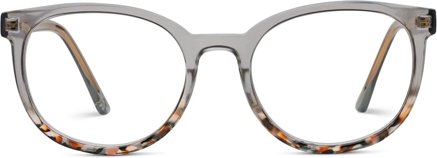 Peepers by PeeperSpecs Women's That's a Wrap Round Blue Light Blocking Reading Glasses