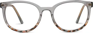 Peepers by PeeperSpecs Women's That's a Wrap Round Blue Light Blocking Reading Glasses
