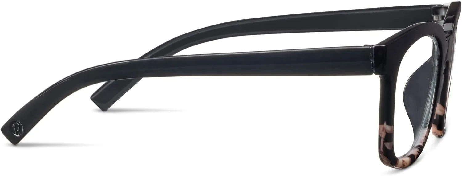 Peepers by PeeperSpecs Women's to The Max Square Blue Light Blocking Reading Glasses
