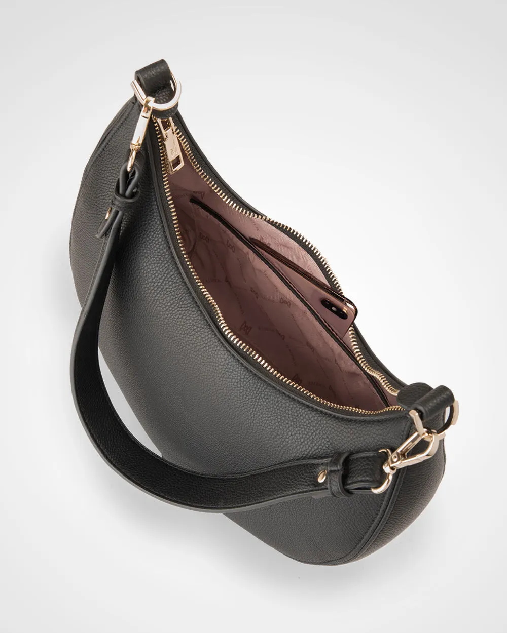 Pia Crescent Hobo Crossbody