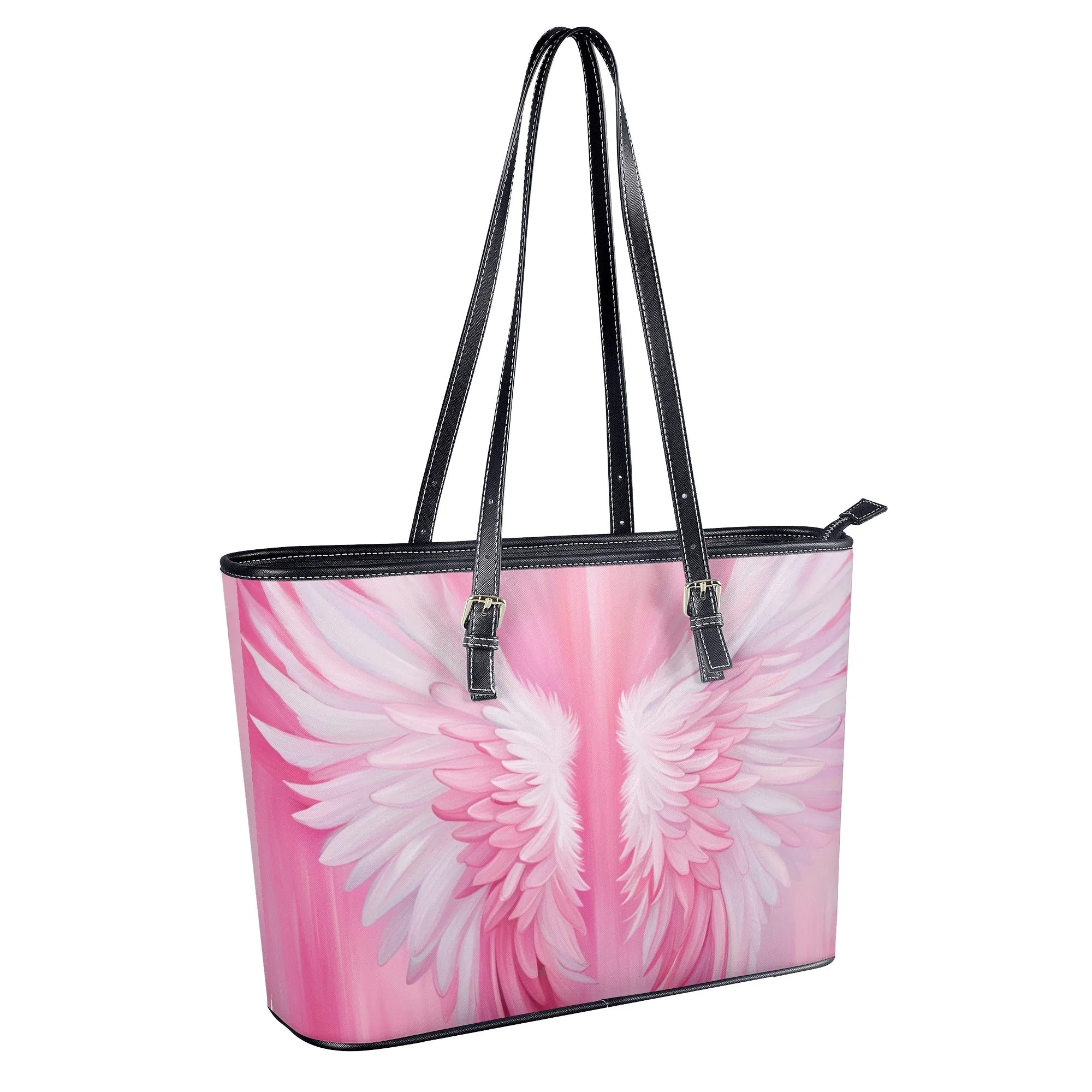 Pink Angel Tote Bags