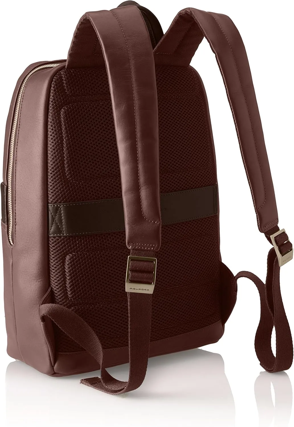 Piquadro Unisex Cary Unisex Leather Dark Brown Backpack Brown