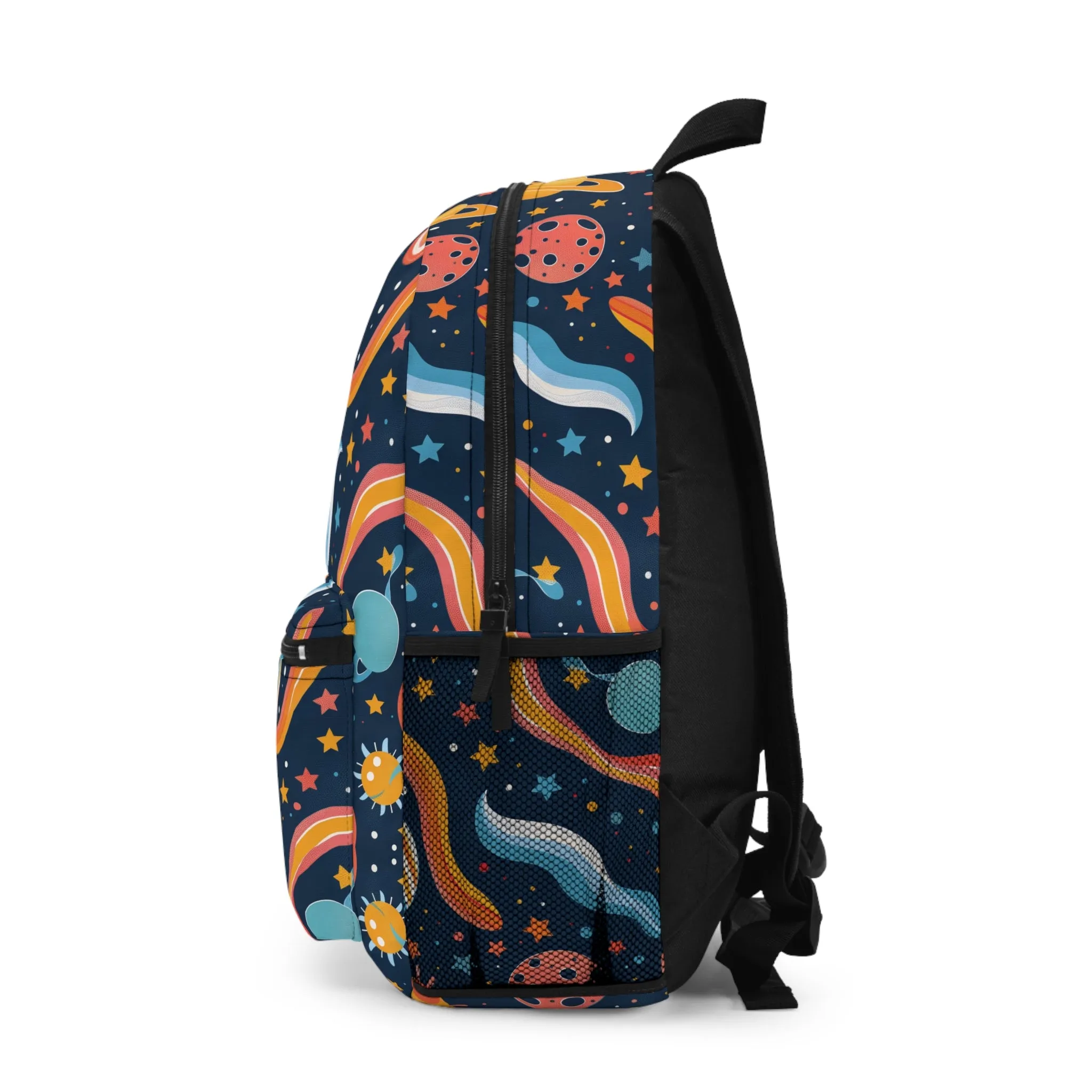 Planetary Parade Pattern Backpacks For Men Women Kids School Travel, Capacity School Backpacks
