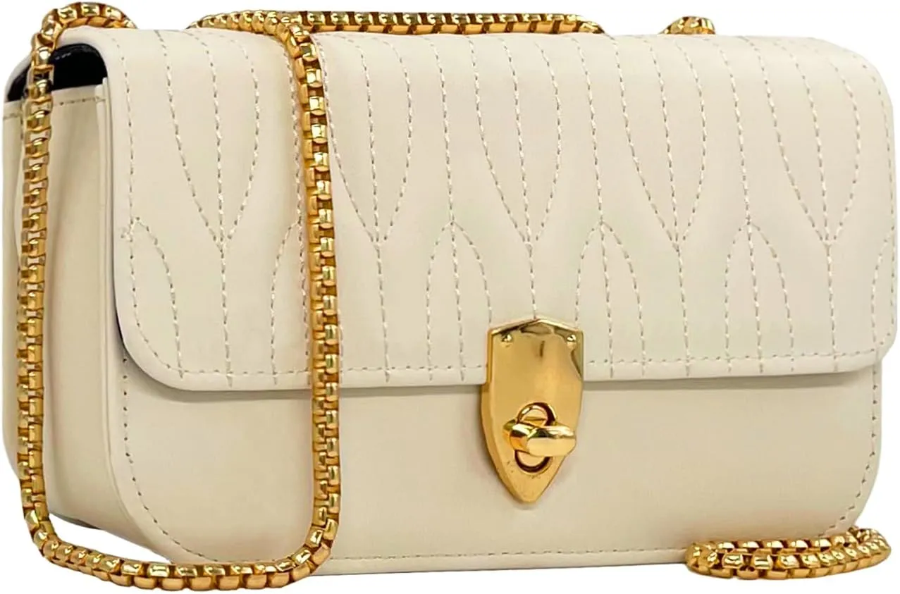 PORT&LOTUS Mini Shoulder Bag for Women PU Leather Small Bags for Women Little Tote Bag Women Purses