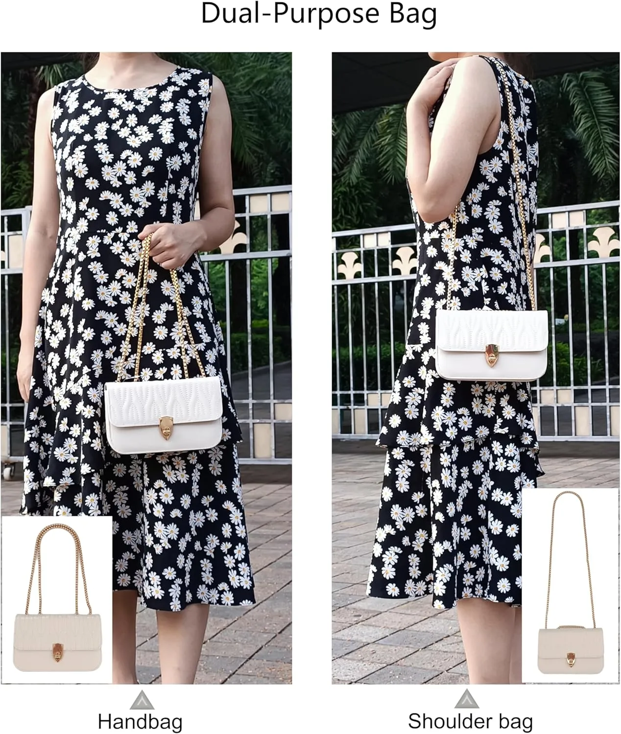 PORT&LOTUS Mini Shoulder Bag for Women PU Leather Small Bags for Women Little Tote Bag Women Purses