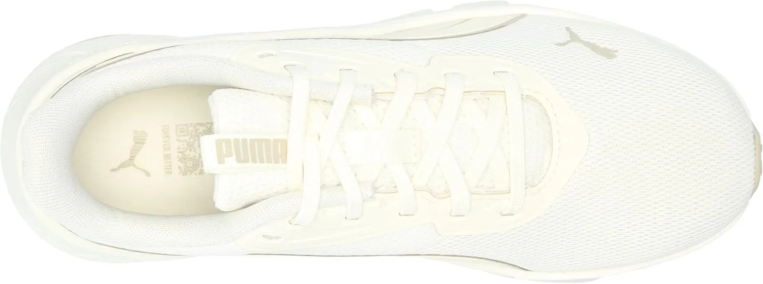 PUMA Women's Flexfocus Lite Modern Cross Training Shoes, Black-Gold, 11