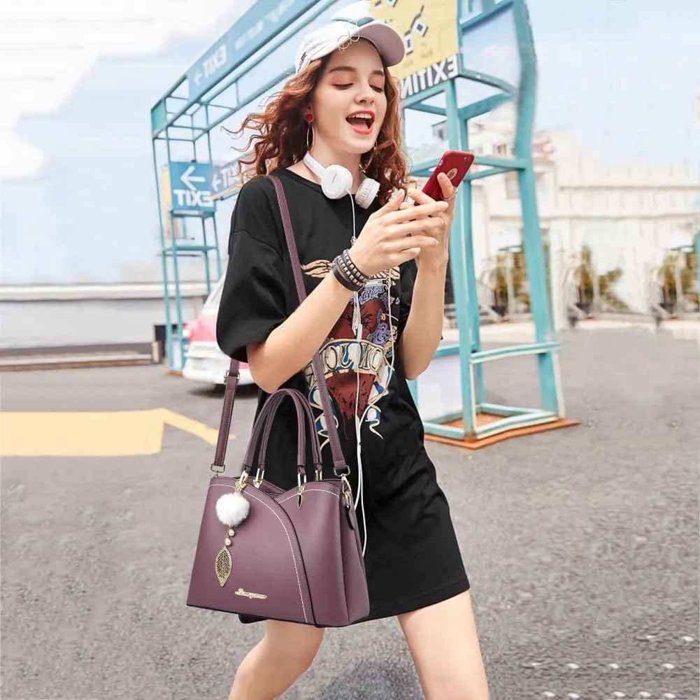 Purses and Handbags Top Handle Satchel Shoulder Bags Messenger Tote Bag for Ladies