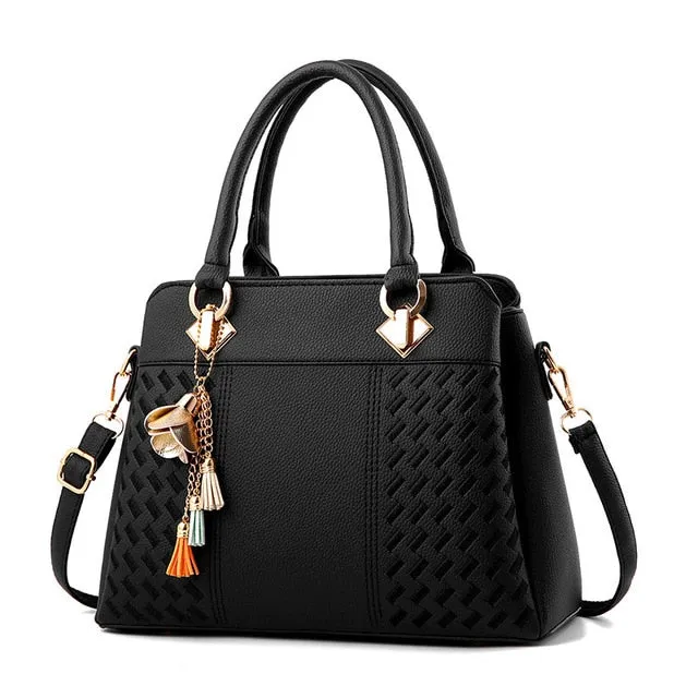 purses Fashion Female Dual-purpose 2019 leather PU crossbody Ladies messenger leather handbags Satisfaction guaranteed totes bags bag Women's shoulder