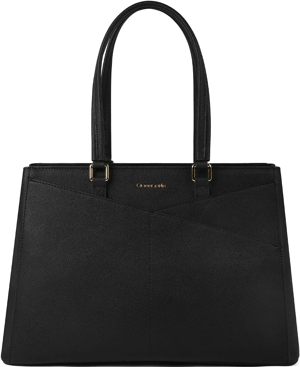 Queenoris Tote Bag for Women, 15.6 inch Laptop Large Capacity Top Handle Handbag Work Bags Computer Bag Office Briefcase