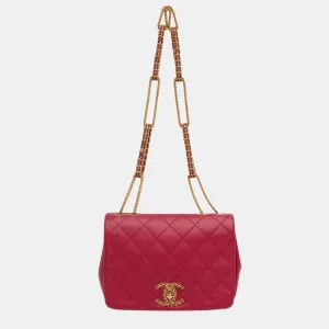 Quilted Lambskin On and On Flap Bag