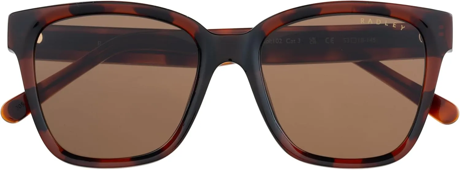 RADLEY London 6521 Womens Square Sunglasses, 53 mm, UV400 Protection