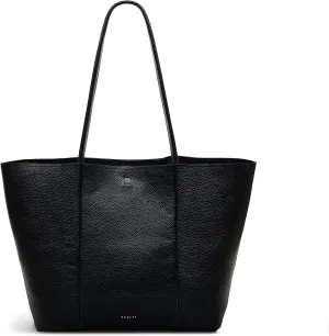 RADLEY London Henrietta Place Women’s Large Leather Open Top Tote Bag, Black