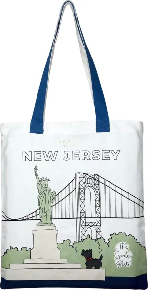 RADLEY London New Jersey Statue of Liberty Responsible Medium Canvas Tote Bag