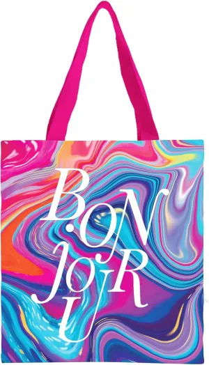 RainCaper Canvas Tote Bag for Women | Magnetic Closure & Open Interior Pocket | Holds Laptops, Magazines, Sunglasses, Books