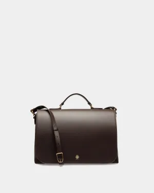 Ray Crossbody Bag in Ebano Leather