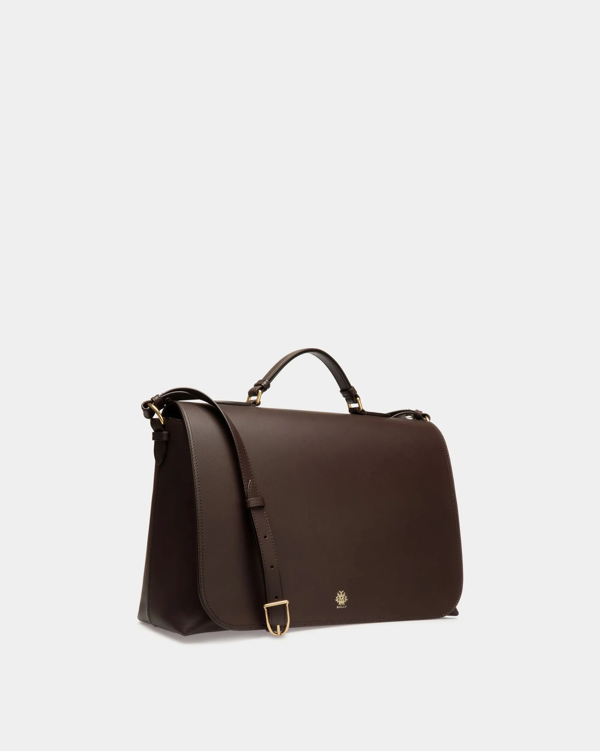 Ray Crossbody Bag in Ebano Leather