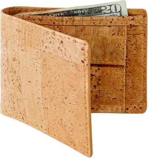 RFID Wallet With Coin Pocket -RFID Blocking - Vegan Leather – Cruelty Free – Eco Friendly - Black