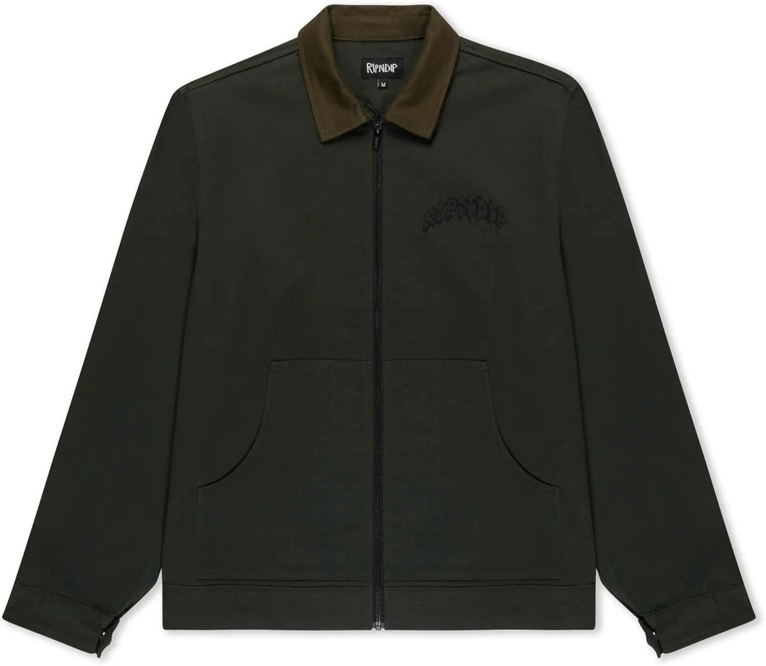 RIPNDIP Mother Nerm Twill Work Jacket - Lord Nermal Graphic Streetwear