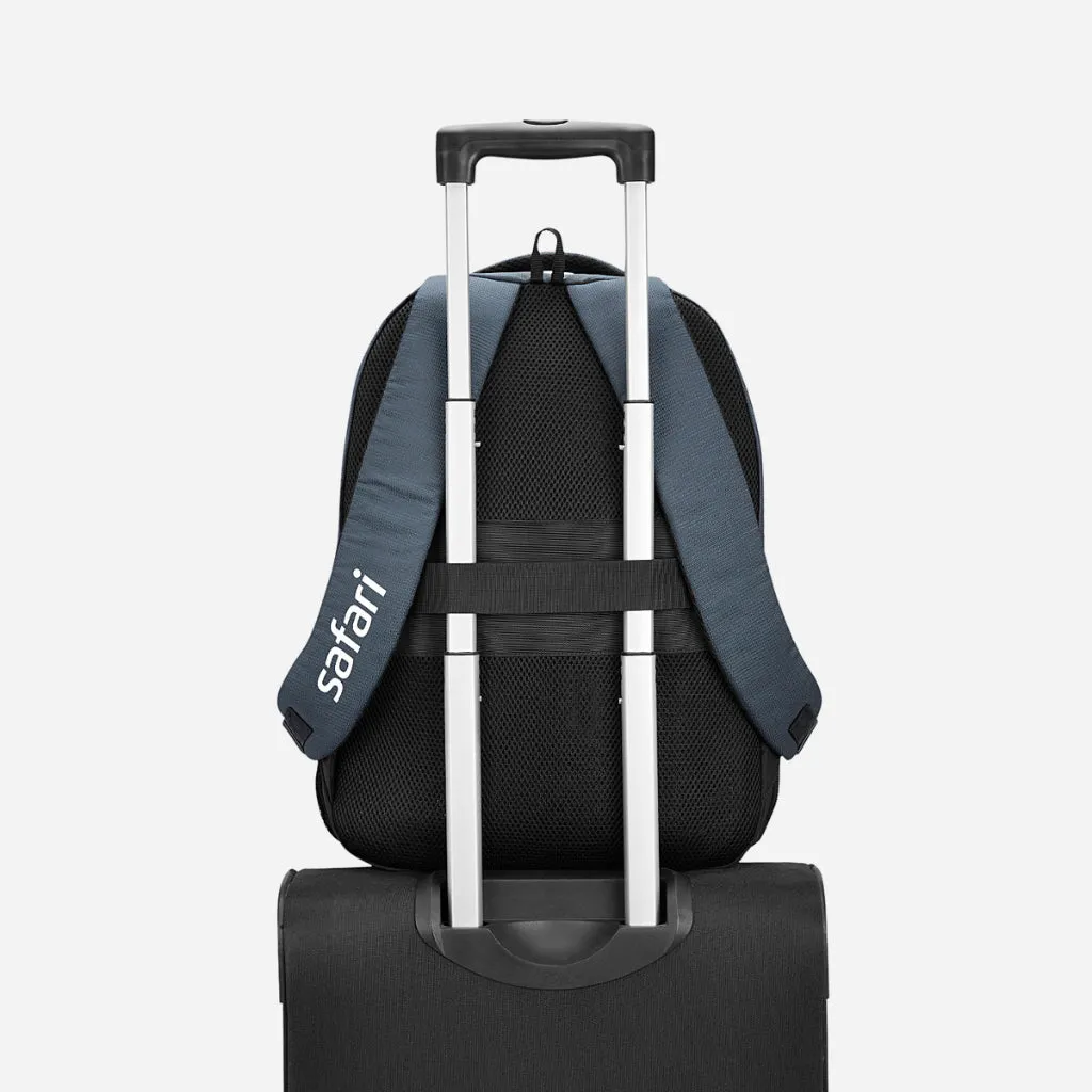 Safari Blink 2 36L Grey Laptop Backpack with Raincover and smart sleeve