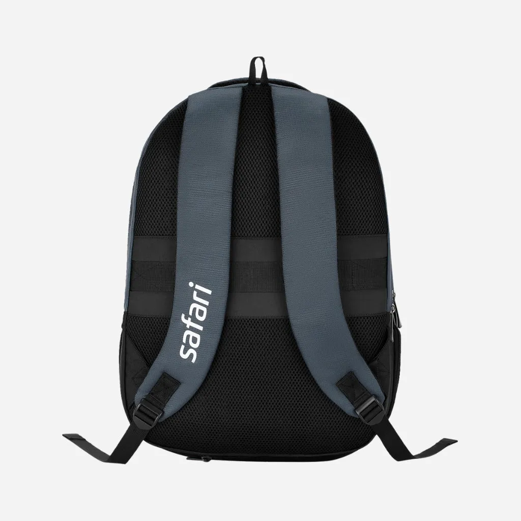 Safari Blink 2 36L Grey Laptop Backpack with Raincover and smart sleeve