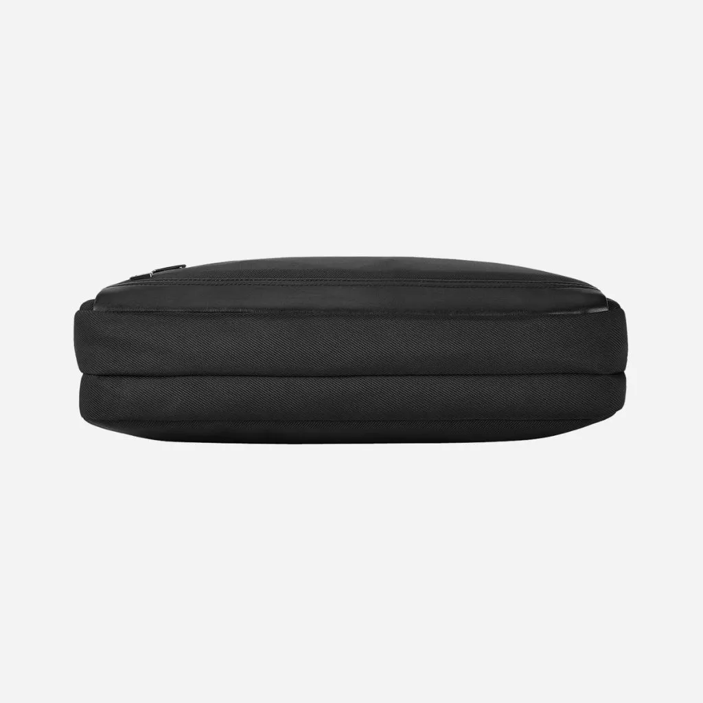 Safari Crest Messenger Bag with Dual compartments - Black