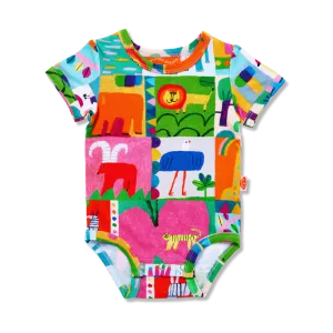Safari Park Short Sleeve Bodysuit