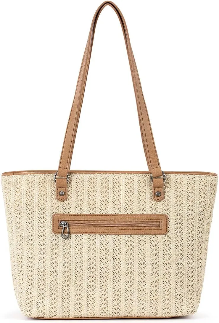 Sakroots Meadow Straw Tote