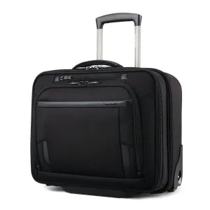 SAMSONITE PRO RFID Mobile Office 2-Wheeled Zippered Briefcase/Suitcase