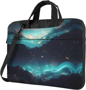 Science Fiction Stars Prints Laptop Bag - with Soft Interior, Multiple Pockets - Ideal for Men, Travel and Business