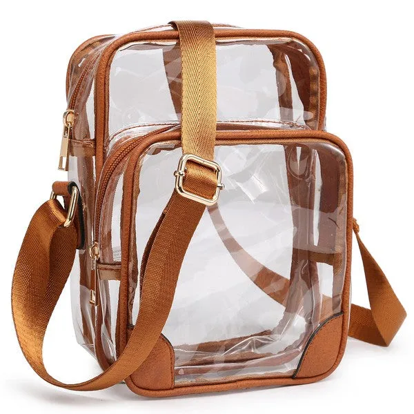 See Thru Multi  Crossbody Bag
