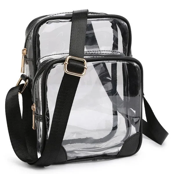 See Thru Multi  Crossbody Bag