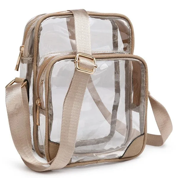 See Thru Multi  Crossbody Bag