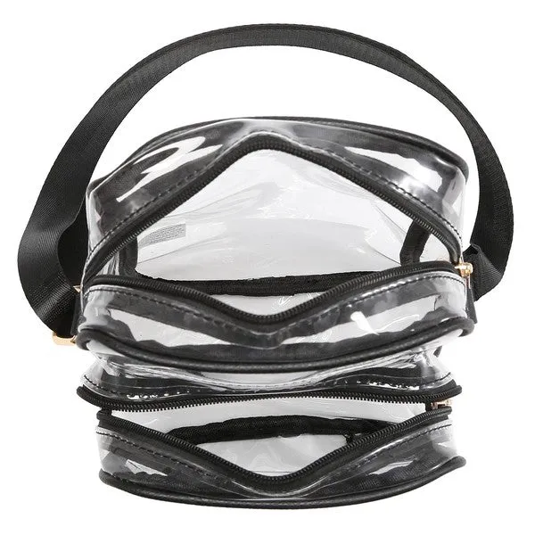 See Thru Multi  Crossbody Bag